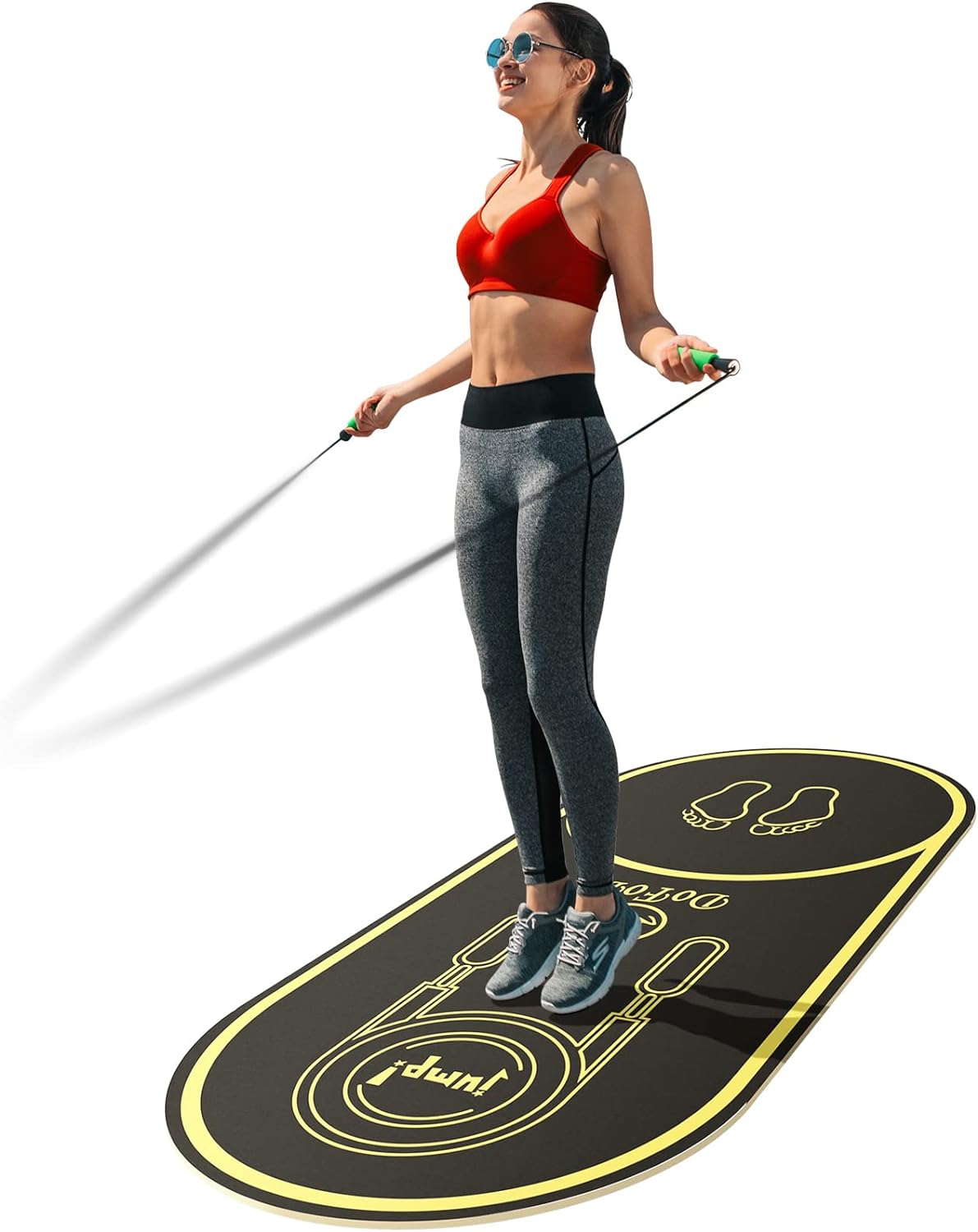 Jump Rope Mat. The best companion for your jump rope.